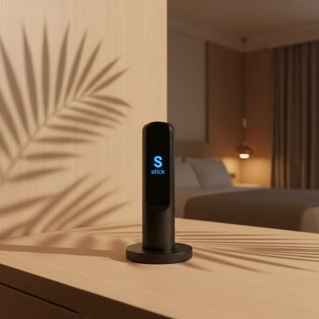 4K streaming stick connected to a television